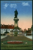 Warszawa - Pomnik Mickiewicza - AJO 1916