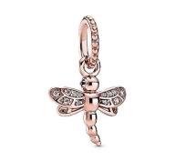 ZAWIESZKA PANDORY lśniąca ważka gold 2020