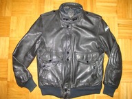 Polo SEXY Skórzana pilotka kurtka lotnicza męska ORYGINALNA S 46/48 wzr 169