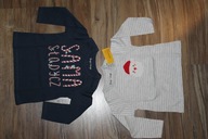 bluzka koszulka komplet NOWY 80 86 MIKOŁAJ święta