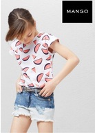 MANGO, spodenki, jeansowe, rozm. 5-6 lat