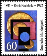 Niemcy 1991 Znaczek 1493 ** malarstwo architektura