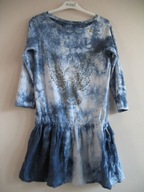 WŁOSKA SUKIENKA z trokiem ,orzeł 36