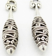 Kolczyki ażurowe mały sopel