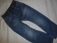H&M EXTRA SPODNIE JEANS 110