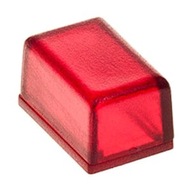 Obudowa plastikowa Z-63 czerwona półprzeźroczysta - 1 sztuka (eB)