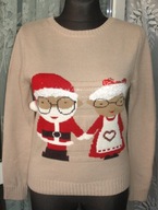 -ATMOSPHERE sweter,ŚWIĘTA,zima MIKOŁAJ r 38/40