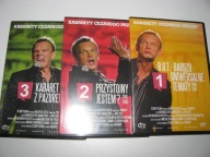 KABARETY CEZAREGO PAZURY !!! 3 CZĘŚCI !! 3xDVD !!!