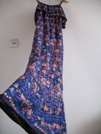 TU DŁUGA SUKIENKA na lato falbany 38/40 NOWA