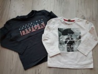 BLUZKA Dziecięca TAPE A L'OEIL 5 lat 110 cm 2 szt