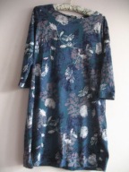 WHITE STUFF SUKIENKA dzianinowa KWIATY motyle 38