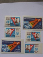 ZSRR - Lot Wostoka 3-4 w Kosmos Mi. 2634-36 A+B **