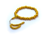 MALA buddyjska bransoleta Karma Kagyu Tybet żółty