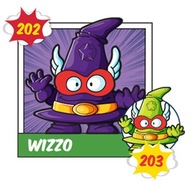 SUPER ZINGS seria 3 203 Wizzo zielony