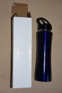 Bidon wodę prezent do szkoły metalowy szczelny, na rower, nowy czytaj opis