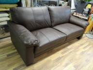 SOFA 3-KA BRĄZ - skóra - LUXFORM