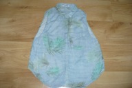 Bluzka PULL&BEAR r. L, guziki, liście, okazja!