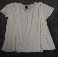 X121_BIAŁA BLUZKA DAMSKA/KRÓTKI R 52
