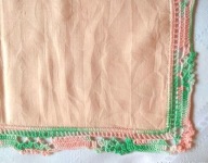 CHUSTECZKA DO NOSA 1szt z koronką