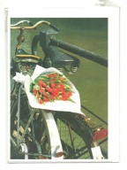 Karnet - Dwa rowery nad kanałem i bukiet tulipanów