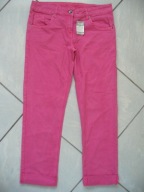 BLUE MOTION NOWE JEANSY proste WYSOKI STAN 42