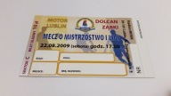 bilet MOTOR Lublin - DOLCAN Ząbki 22.08.2009