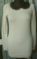 +ciekawa tunika/sweterek ,kolnierzykr 36/38