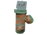 SKARPETKI Z MASKOTKĄ/GRZECHOTKĄ : S 19/20; 11-12cm