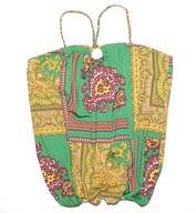 C&A_Piękna BLUZKA etno boho lejąca MODNA zielona limonka ornament_42