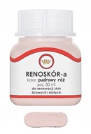RENOSKÓR FARBA LAKIER DO SKÓRY PUDROWY RÓŻ