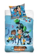 Pościel Rusty Rivets Rafcio Śrubka 160x200 +70x80 Bawełna 100%