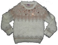 F&F SWETER SWETEREK WŁOCHACZ KRYSZTAŁKI NOWY