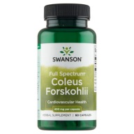 Suplement diety Swanson Health Products Coleus Forskohlii pokrzywa 60 szt.