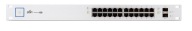 Switch Ubiquiti US-24-500W POE 24x100/1000Mbit 2xSFP