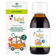 BĄBEL TRAVEL PŁYN DLA DZIECI Z IMBIREM 125 ML