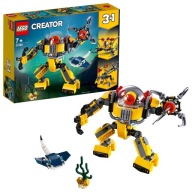 LEGO Creator 3 w 1 31090 Podwodny robot + GRATIS