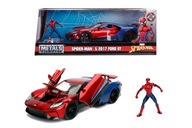 Samochód Ford GT Marvel Spiderman Jada Toys + figurka