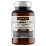 Singularis Superior Witamina C 1000 + Bioperine 120 kapsułek