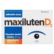 Suplement diety Aflofarm Maxiluten D3 Luteina 24 mg 30 tabletek