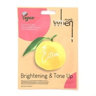 Simply When Vegan Citron Brightening Tone Up Mask + Gratis!