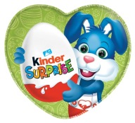 KINDER CZEKOLADOWA FIGURKA JAJKO NIESPODZIANKA SURPRESA MIX WIELKANOC