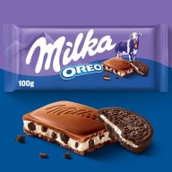 Milka Oreo czekolada mleczna z nadzieniem z ciastek 100g NIEMCY