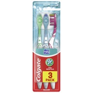 Colgate MaxWhite Szczoteczka do zębów średnia 3 sztuki