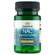 SWANSON NAC - N-Acetylo-L-Cysteina 150 mg (100 kaps.)