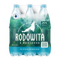 Woda Rodowita z Roztocza mineralna niegazowana 1,5 l