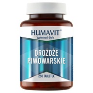 Humavit Drożdże piwowarskie 250 tabl.