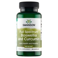 Suplement diety Swanson Health Products Full Spectrum Boswellia & Curcumin