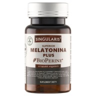 Singularis Superior Suplement diety melatonina plus BioPerine 30 sztuk