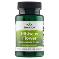 Suplement diety Swanson Health Products Hibiscus Flower Swanson błonnik