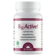 Suplement diety Dr. Jacob's Medical B12 Active! 120 tabletek